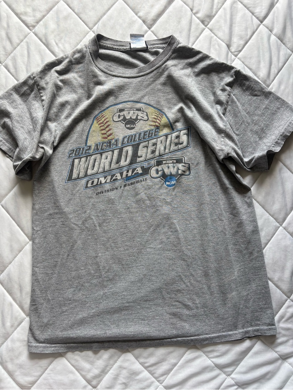 Blue 84 2012 NCAA College World Series Omaha Baseball Graphic Tee